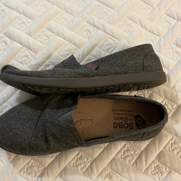 Bobs Skechers Grey Flannel 8.5W - Picture 2 of 5